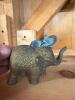 Brass and Metal Elephant Figurines - 3