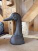 Duck Head Doorstop, Bronzeware Style
