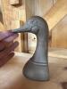 Duck Head Doorstop, Bronzeware Style - 2