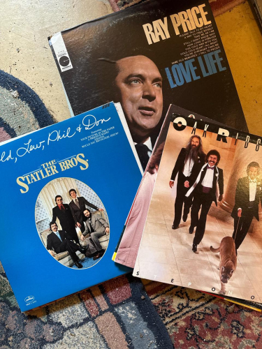 Assorted Vintage Country Vinyl Records Lot