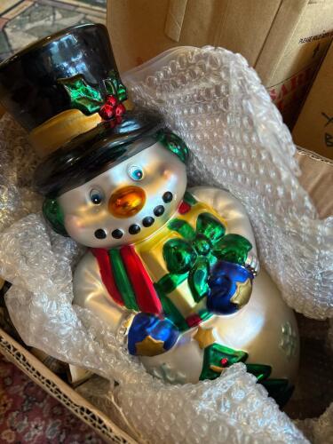 Midwest of Cannon Falls Christmas Snowman Figurine 18"