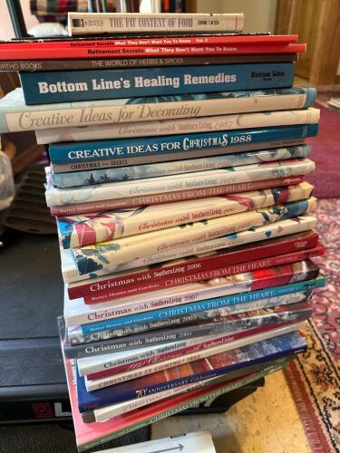 Assorted Holiday and Lifestyle Hardcover and Softcover Books