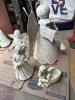 Porcelain and Metal Angel Figurines