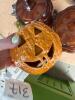 Pumpkin-Shaped Glass Jars and Ceramic Jack-O'-Lantern - 2