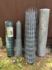 Garden Fence Rolls, Metal Mesh and Vinyl-Coated Wire Fencing