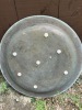 Large Brass Tray with Decorative Etching - 4