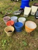 Assorted Garden Planters and Metal Colander Baskets - 4