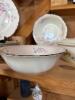Homer Laughlin Floral China Plates, Bowls, and Covered Tureen - 3