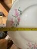 Homer Laughlin Floral China Plates, Bowls, and Covered Tureen - 9