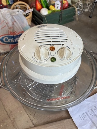 Aroma Convection Oven with Glass Bowl and Accessories