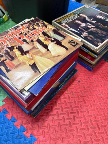 Vintage Vinyl Records: Senior Prom, The Great Band Era, Beethoven, Longines Symphonette