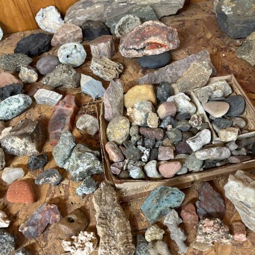 Assorted Unpolished Rock and Mineral Specimens #2