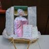 Edwin M. Knowles Catherine's Christening Porcelain Doll with Basket