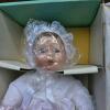 Edwin M. Knowles Catherine's Christening Porcelain Doll with Basket - 3