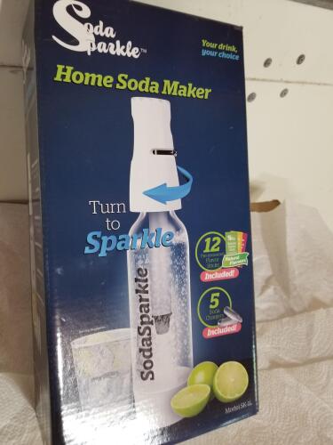 New Soda Sparkle Home Soda Machine