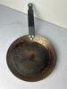 Vintage Metal Frying Pans with Riveted Handles - 4