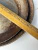 Vintage Metal Frying Pans with Riveted Handles - 6