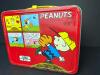 Peanuts Metal Lunchbox with Comic Strip Decor