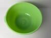 Vintage Green Glass Mixing Bowl - 2