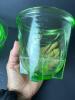 Vintage Green Uranium Glass Reamer and Measuring Cup - 7