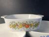 Corning Ware Blue Cornflower and Spice of Life Casserole Dishes - 2