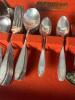 Silverplate Flatware In Case With Fabric Holders - 7