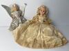 Vintage Blonde Doll and Handmade Angel