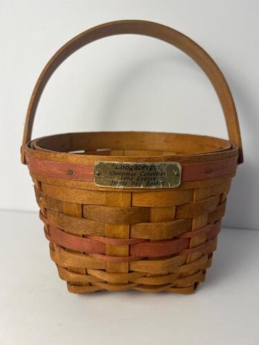 Longaberger 1994 Christmas Collection Jingle Bell Basket