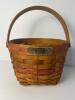 Longaberger 1994 Christmas Collection Jingle Bell Basket