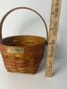 Longaberger 1994 Christmas Collection Jingle Bell Basket - 4