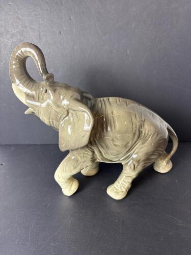 German Ceramic Elephant Figurine Art Deco-Style