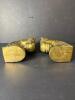 Pair of Brass Horse Head Bookends in the Manner of Mid-Century Modern - 5