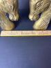Pair of Brass Horse Head Bookends in the Manner of Mid-Century Modern - 7