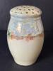 Hand Painted Floral Shaker Signed M.E. Steele Studio Spokane - 2