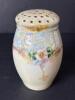 Hand Painted Floral Shaker Signed M.E. Steele Studio Spokane - 3