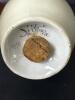 Hand Painted Floral Shaker Signed M.E. Steele Studio Spokane - 6