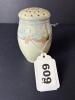Hand Painted Floral Shaker Signed M.E. Steele Studio Spokane - 8
