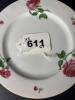Ralph Lauren Daphne Porcelain Plates with Rose Motif - 6