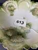Hand Painted Floral Porcelain Bowl in Victorian-Style - 8