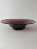 Art Glass Footed Bowl With Berry-Style Feet