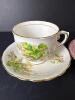 Bone China Tea Cups and Saucers, English Floral Styles - 2