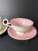 Bone China Tea Cups and Saucers, English Floral Styles - 5