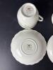 Bone China Tea Cups and Saucers, English Floral Styles - 6