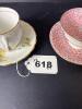 Bone China Tea Cups and Saucers, English Floral Styles - 10