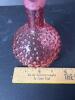 Ruby Hobnail Glass Cruet with Clear Handle - 8