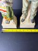 Two 13.5" 1969 Lionstone Sculptured Porcelain Western Decanters - 7