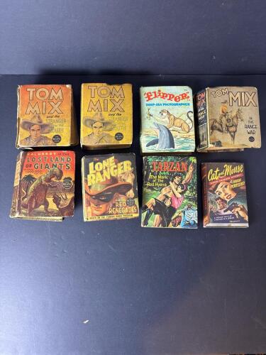 Vintage Big Little Books and Pulp Paperback Collection