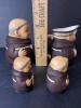 Goebel Western Germany Friar Tuck Sugar Bowl, Creamer and Salt and Pepper Shakers - 7