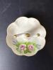 Porcelain Ring Holder With Hand-Painted Rose Motif - 2