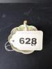 Porcelain Ring Holder With Hand-Painted Rose Motif - 7